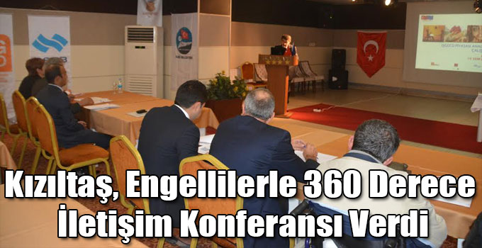 Kars’ta Mehmet Kızıltaş, Engellilerle 360 Derece İletişim Konferansı Verdi