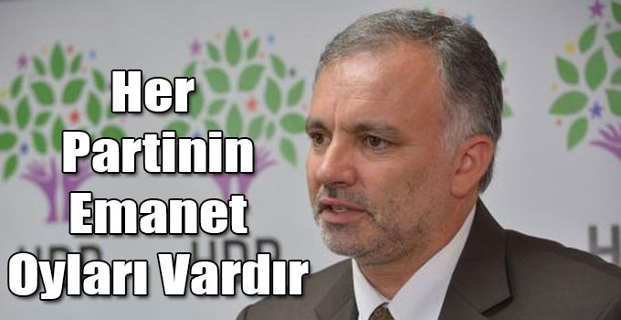 Bilgen: Her Partinin Emanet Oyları Vardır