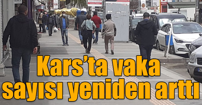 Kars’ta vaka sayısı yeniden arttı