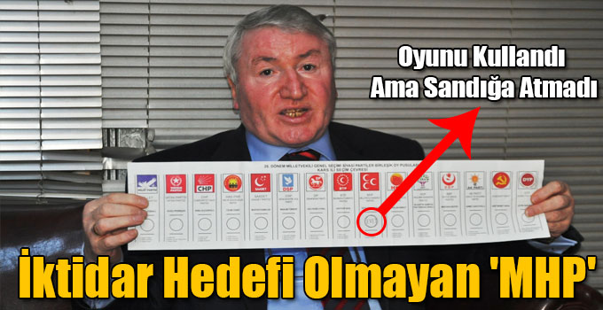 Oktay Aktaş: İktidar Hedefi Olmayan 'MHP'