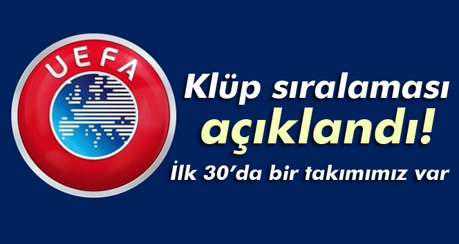 UEFA Klüp Sıralamalarını Açıkladı
