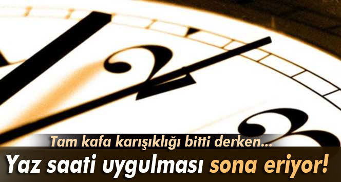 Kafa Karışıklığı Tam Bitti Derken...