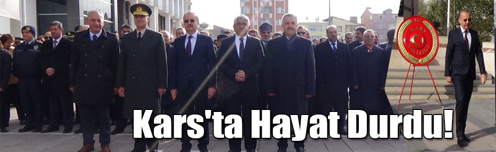 Kars'ta Hayat Durdu!