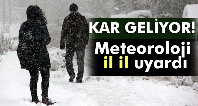 Yoğun Kar Yağışına Dikkat