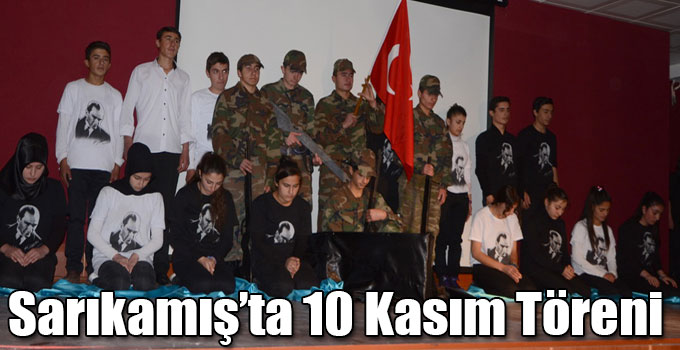 Sarıkamış’ta 10 Kasım Töreni