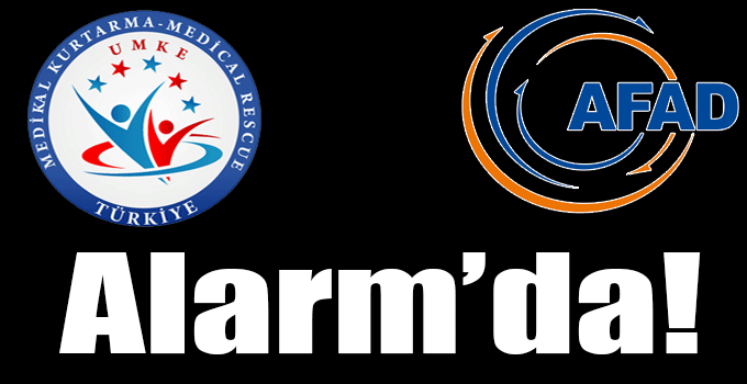 Kars'ta UMKE ve AFAD Alarm'da!