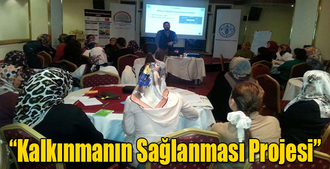 “Kırsal Alanda Yaşayan Kadınların Sosyo-Ekonomik Yönden Eğitimlerinin Desteklenmesi Yoluyla Sürdürülebilir Kalkınmanın Sağlanması Projesi”