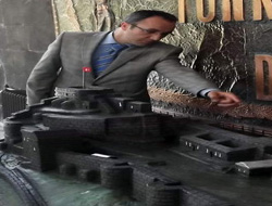 Kars Kalesi minyatürü tamamlandı.