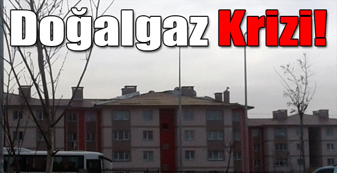 Kars Yenişehir Konutlarında Doğalgaz Krizi!