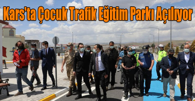 Kars'ta Çocuk Trafik Eğitim Parkı Açılıyor