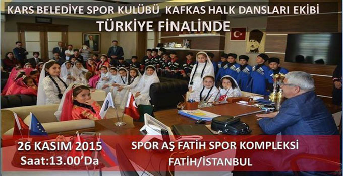 Kars Halk Ekibi, Türkiye Final'inde!