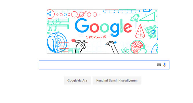 Google'dan Öğretmenler Günü'ne Özel Doodle