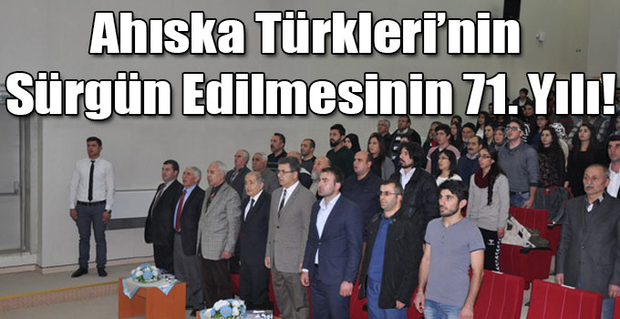 Ahıska Türkleri’nin Sürgün Edilmesinin 71. Yılı!