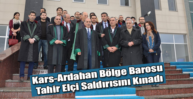 Kars-Ardahan Bölge Barosu Tahir Elçi Saldırısını Kınadı