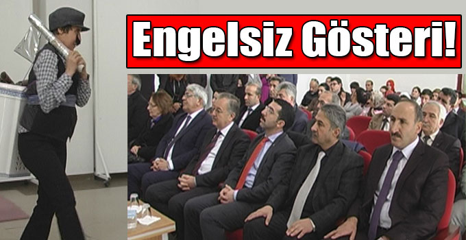 Kars'ta Engelsiz Gösteri!