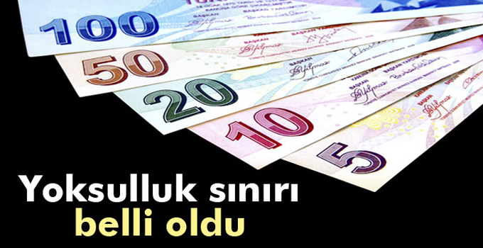 Yoksulluk Sınırı 3 Bin 940 Lira Oldu