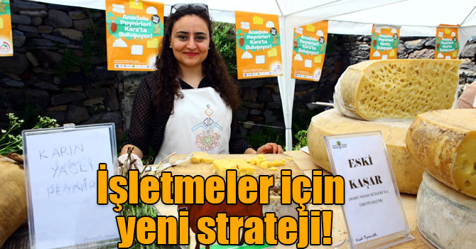 Kaşar üretim işletmeleri için yeni strateji!