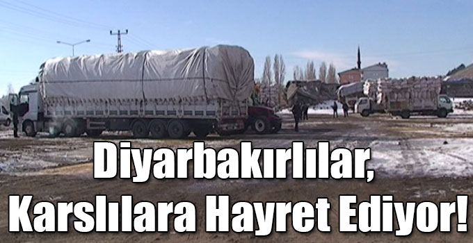 Diyarbakırlılar, Karslılara Hayret Ediyor!
