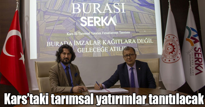 Kars’taki tarımsal yatırımlar tanıtılacak