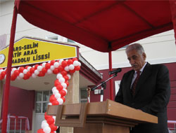 Selim'e Anadolu Lisesi açıldı