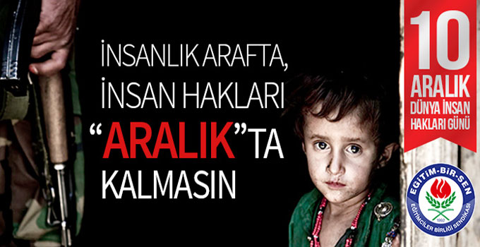 Eğitim Bir Sen'den 10 Aralık Açıklaması!