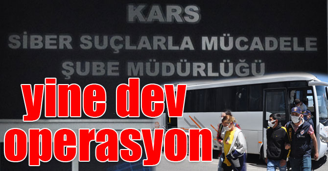 Kars Siberden yine dev operasyon