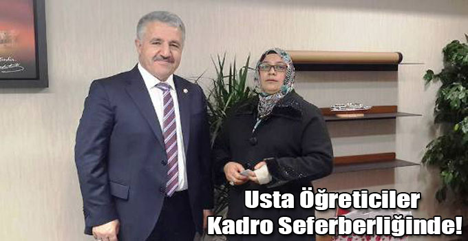Usta Öğreticiler Kadro Seferberliğinde!