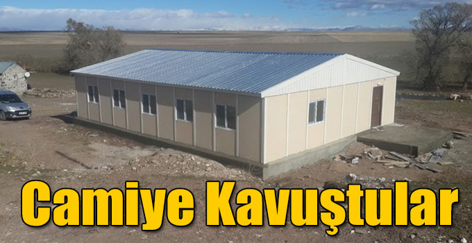 Camiye Kavuştular