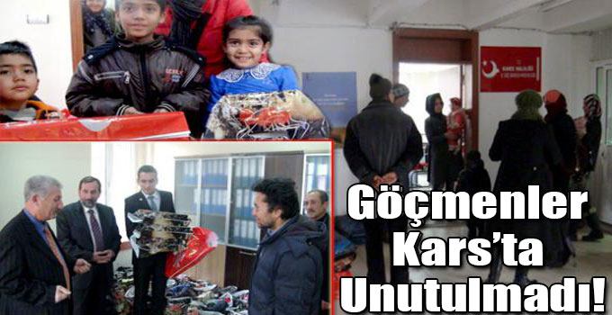 Göçmenler Kars’ta Unutulmadı!