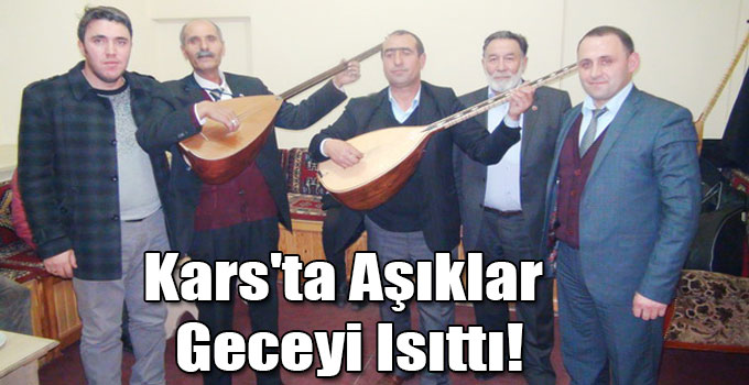 Kars'ta Aşıklar Geceyi Isıttı!