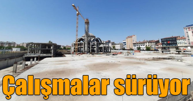 Sultan Alparslan Külliyesi’nde çalışmalar sürüyor