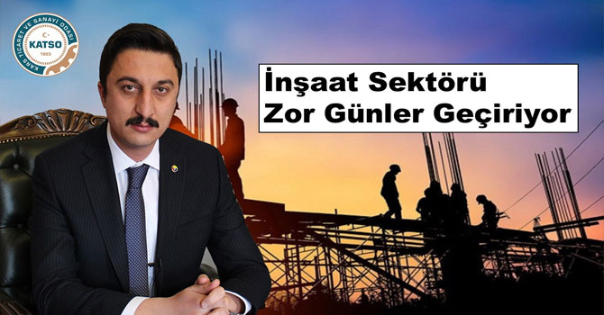 Alibeyoğlu: “Faiz ve malzeme fiyat artışı inşaat sektörünü vurdu”