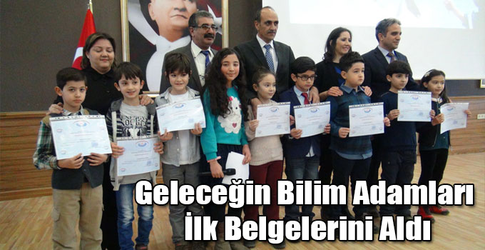 Geleceğin Bilim Adamları İlk Belgelerini Aldı