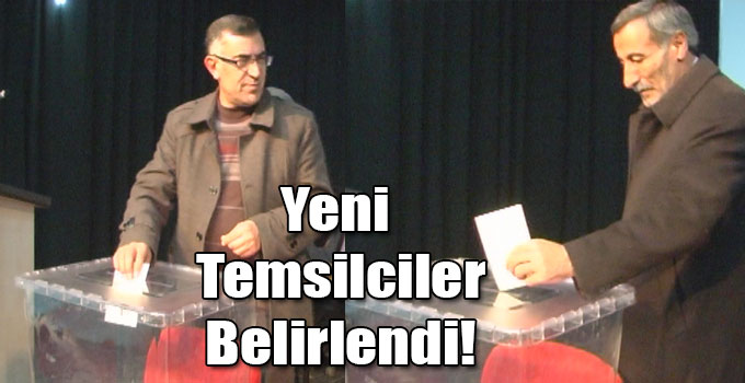 Yeni Temsilciler Belirlendi!