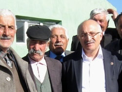 Vekilden köylere teşekkür ziyareti