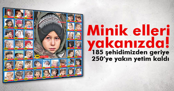 Minik Elleri Yakanızda!