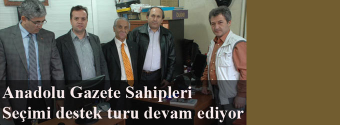 Anadolu Gazete Sahipleri Seçimi destek turu