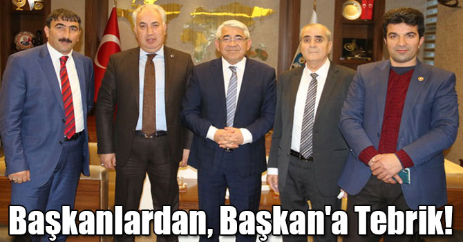 Başkanlardan, Başkan'a Tebrik!