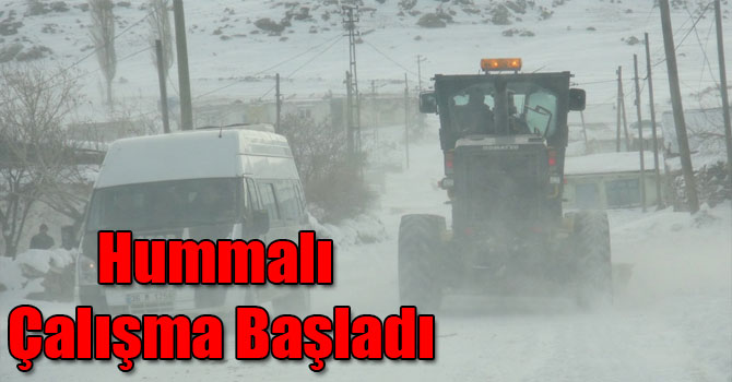 Kapalı Köy Yolları Bir Bir Açılıyor