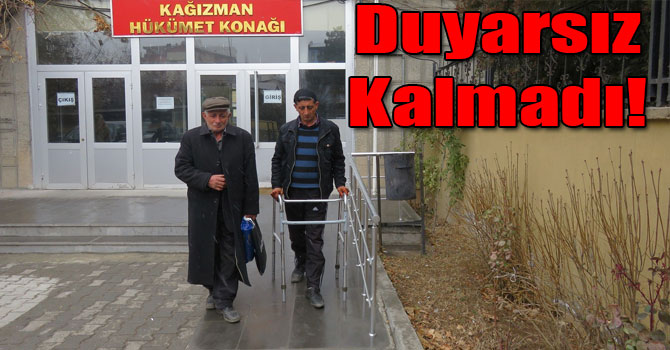 Kağızman, Engelli Vatandaşlara Duyarsız Kalmadı!