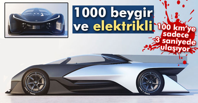 1000 Beygir, Elektrikli ve 100 KM’ye 3 Saniyede Çıkıyor