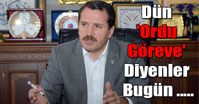 Dün 'Ordu Göreve' Diyenler Bugün Terörün Emrine Girme Derdindeler