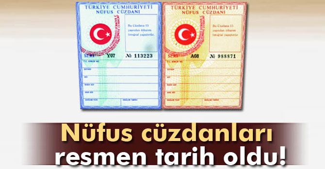 ‘Nüfus Cüzdanı’ İbaresi Yerine ‘Kimlik Kartı’ İbaresi Kullanılacak