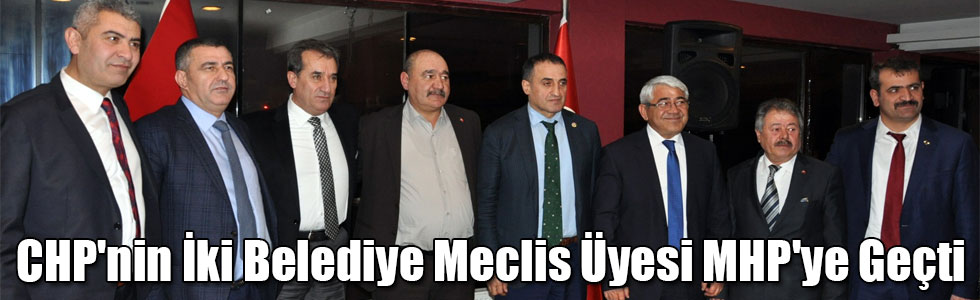 Kars'ta CHP'nin İki Belediye Meclis Üyesi MHP'ye Geçti