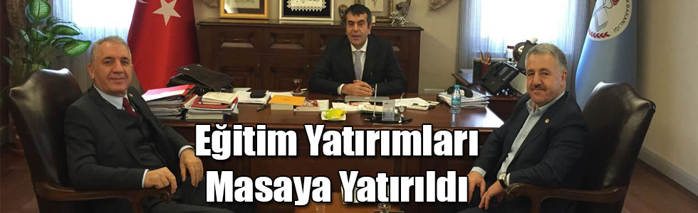 2016 Yılı Kars Milli Eğitime Ait Yatırımlar Masaya Yatırıldı