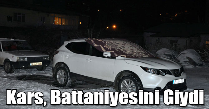 Kars, Battaniyesini Giydi