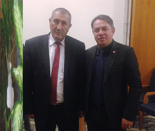 Başkan Öztürk'ten, Milletvekili Aras'a Ziyaret
