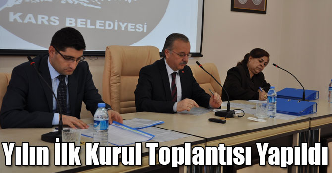 Kars'ta 2016 Yılının İlk İl Koordinasyon Kurulu Toplantısı Yapıldı