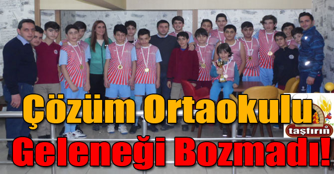 Çözüm Ortaokulu Geleneği Bozmadı!