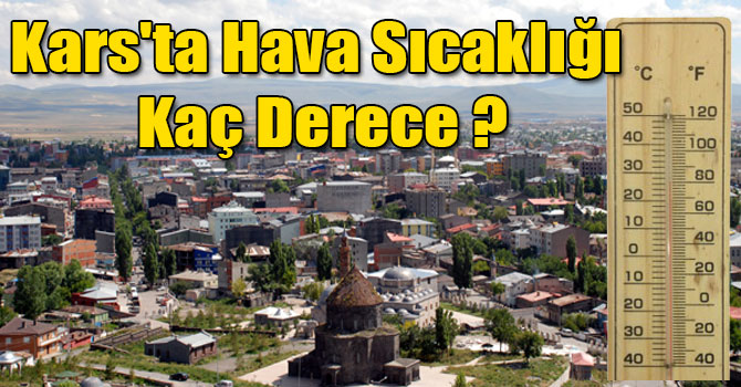 Kars'ta Hava Sıcaklığı -21 Derece Ölçüldü!